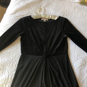 Black cocktail dress
